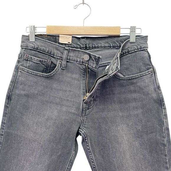 NWT Levi’s 514 Jean Shorts Men’s Size 30 Gray Cutoff Denim Stretch Jorts NEW - Picture 5 of 11